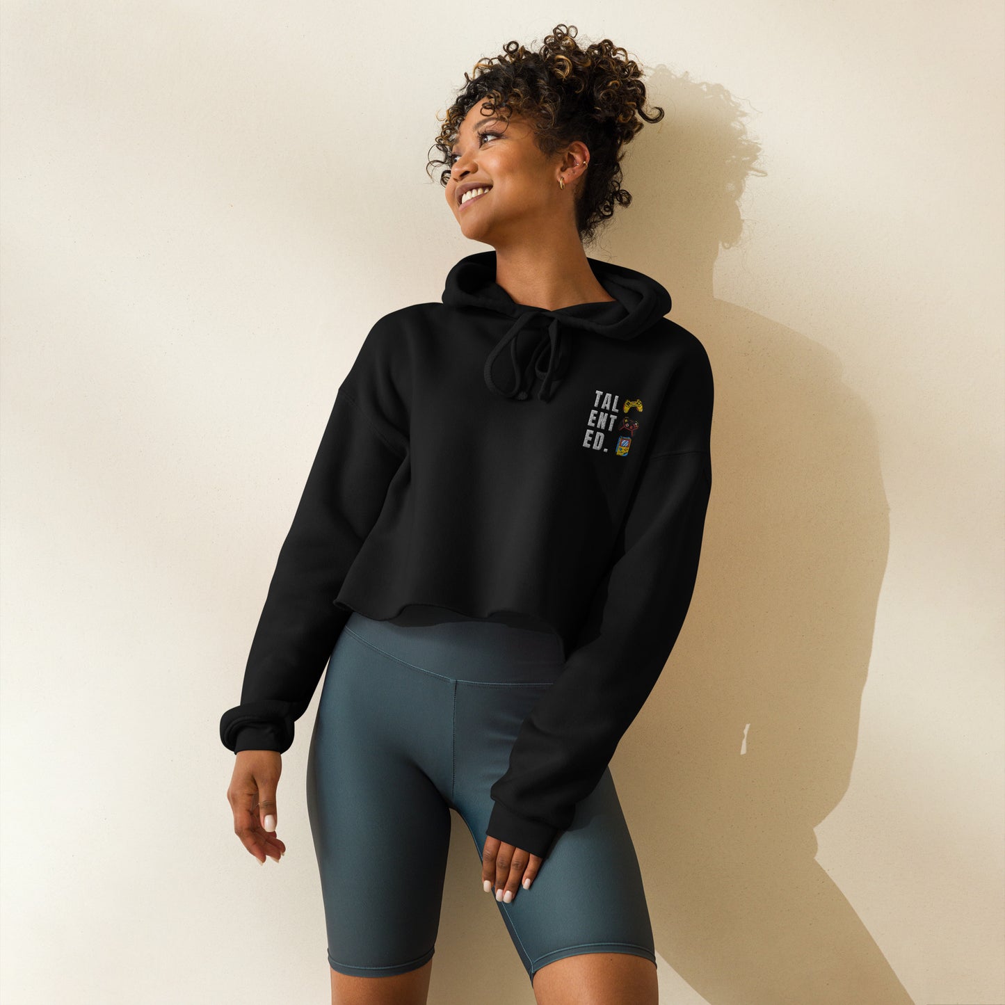 Talented - Crop Hoodie - SCDBrand Company