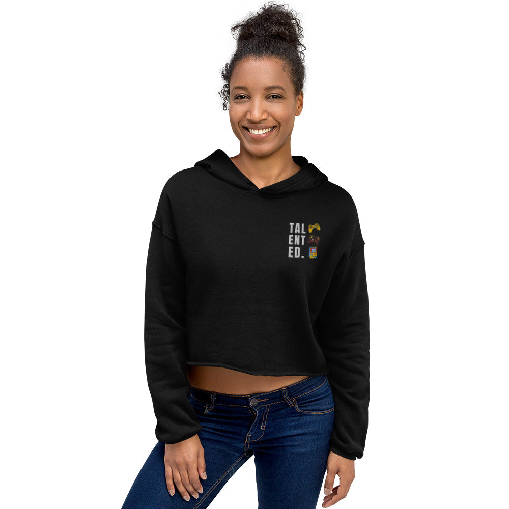 Talented - Crop Hoodie - SCDBrand Company