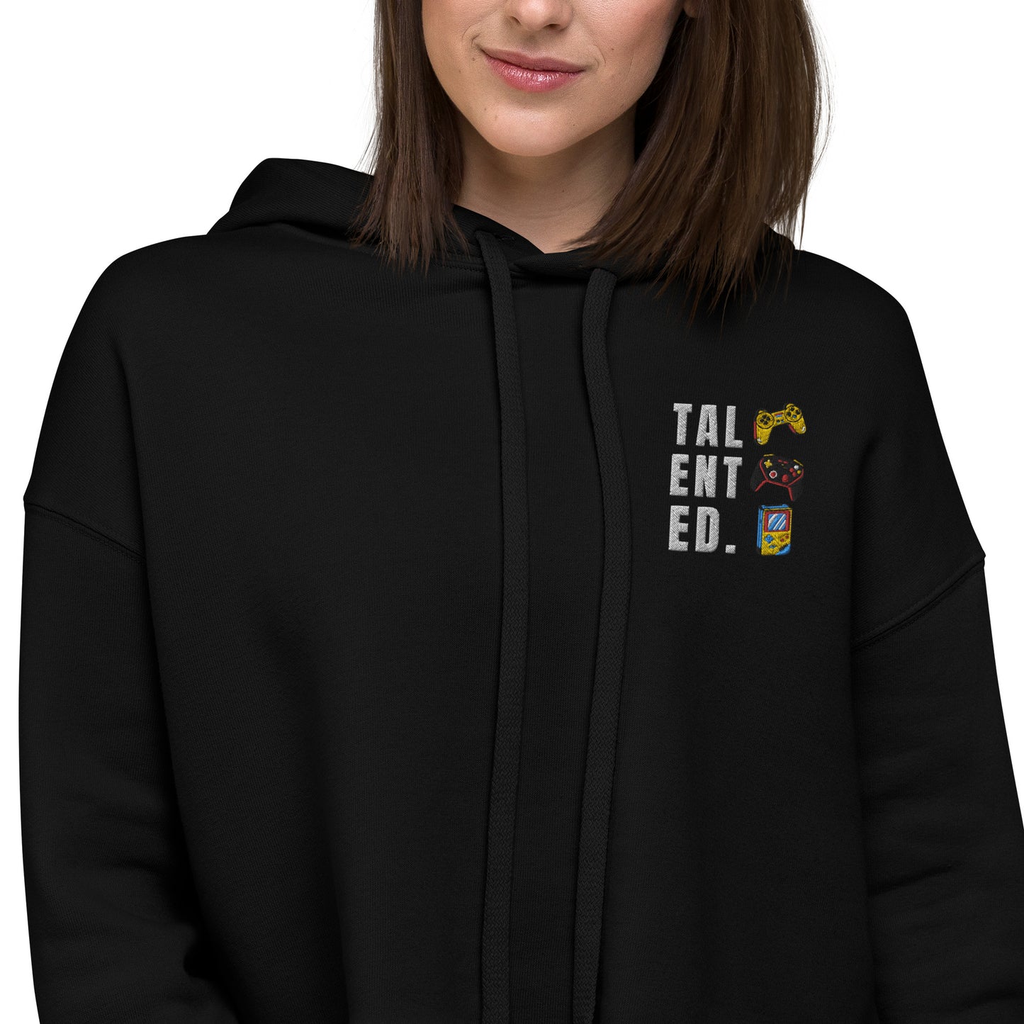 Talented - Crop Hoodie - SCDBrand Company