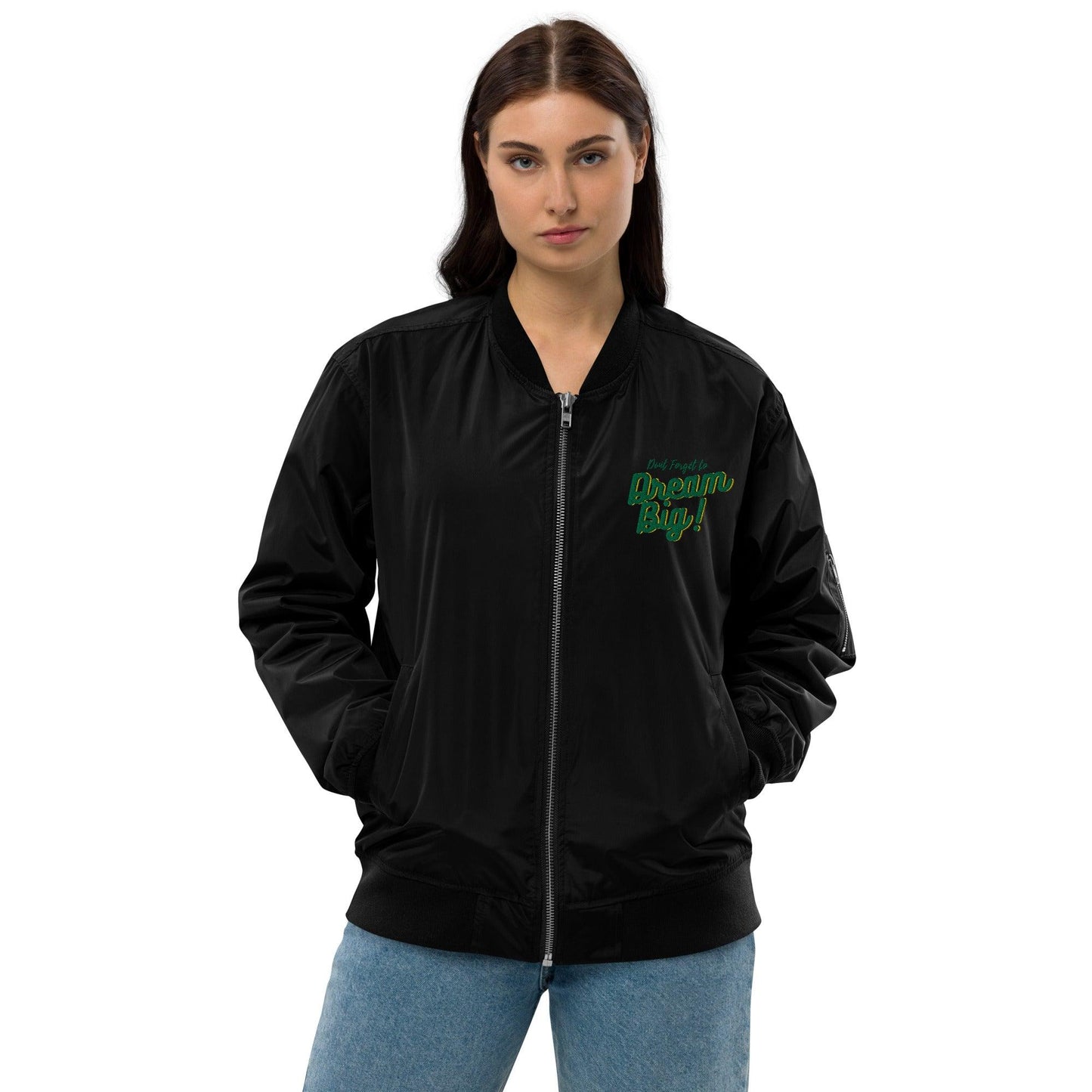 Dream Big - Premium recycled bomber jacket - SCDBrand Company