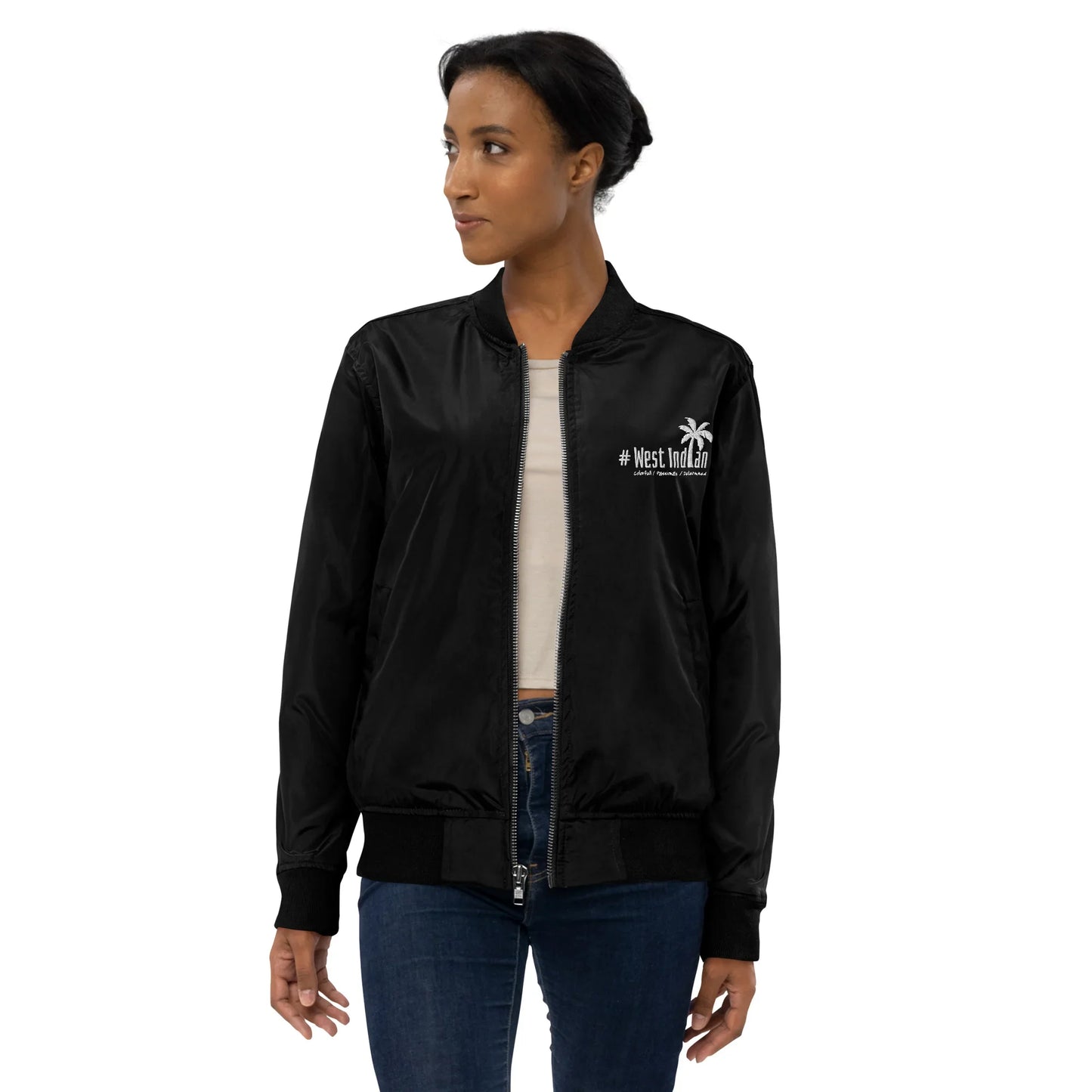 #West Indian - Premium recycled bomber jacket - SCDBrand Company