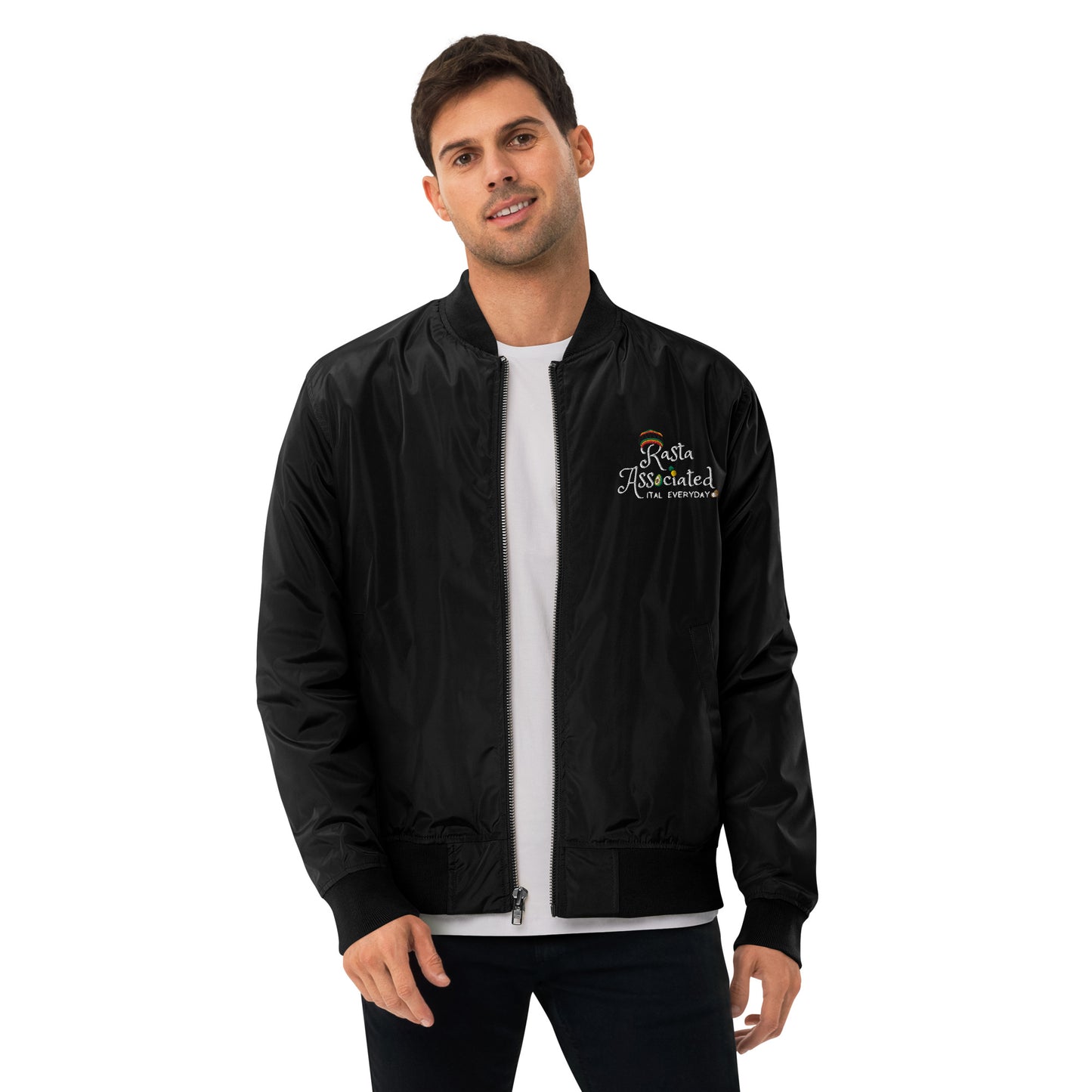 Rasta - Premium recycled bomber jacket