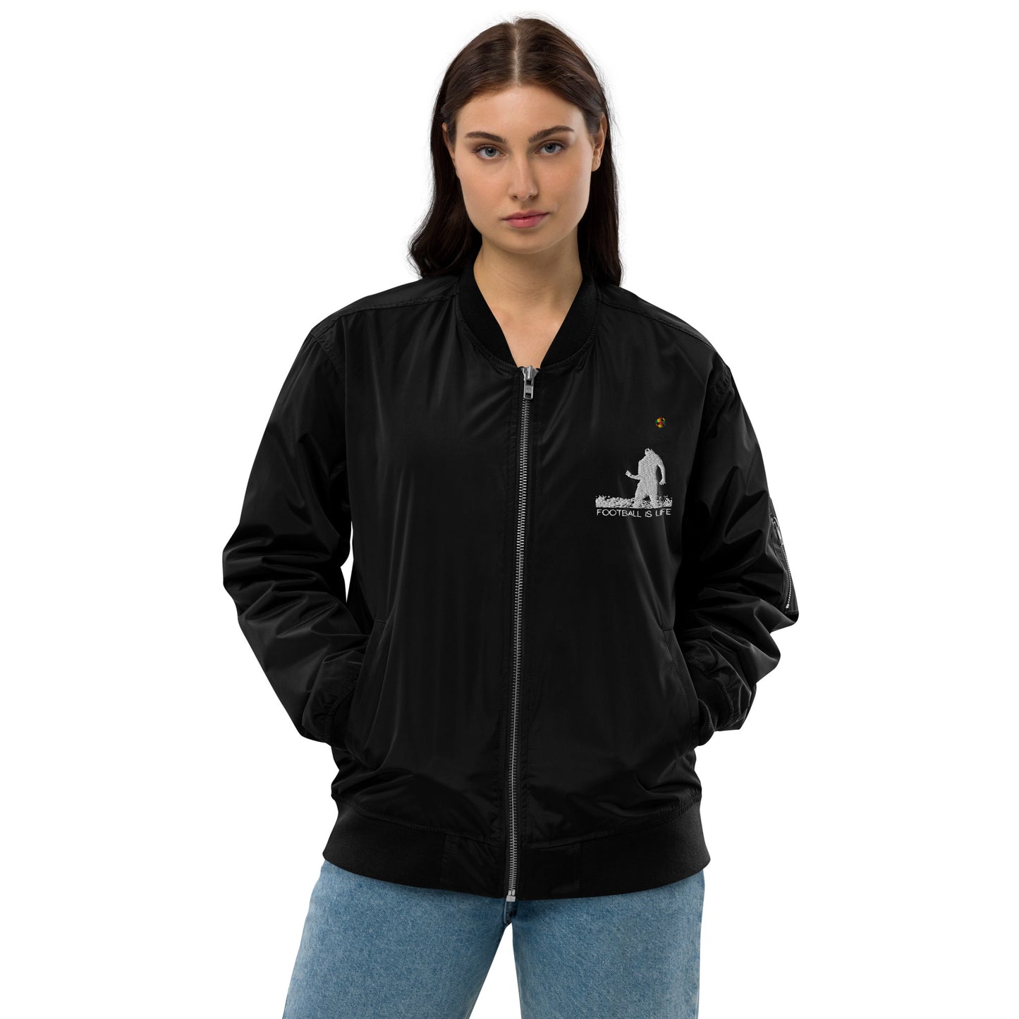 Soccer - Premium recycled bomber jacket - SCDBrand Company