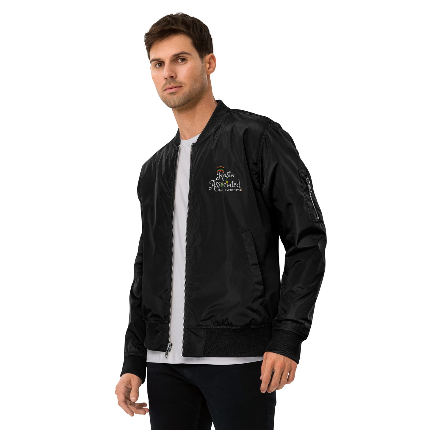Rasta - Premium recycled bomber jacket