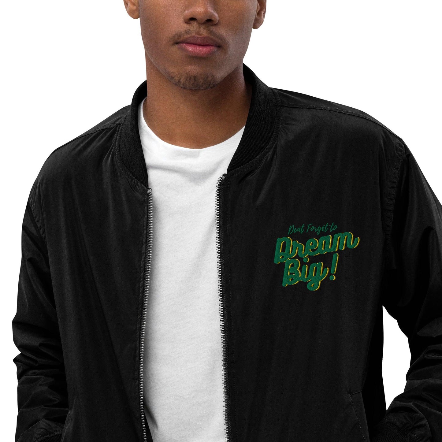 Dream Big - Premium recycled bomber jacket - SCDBrand Company