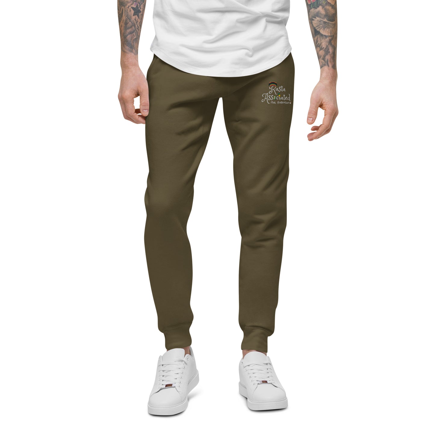 Rasta - Unisex fleece sweatpants - SCDBrand Company
