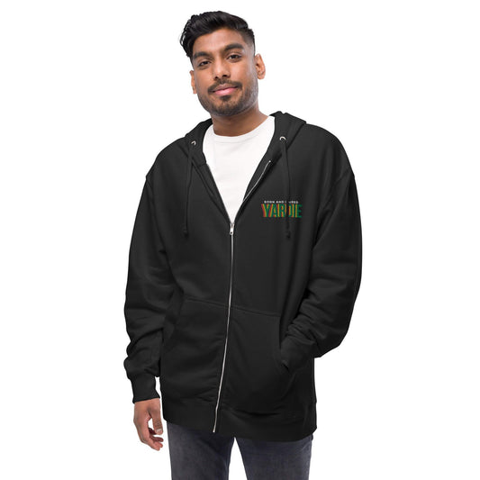 Yardie - Unisex fleece zip up hoodie - SCDBrand Company
