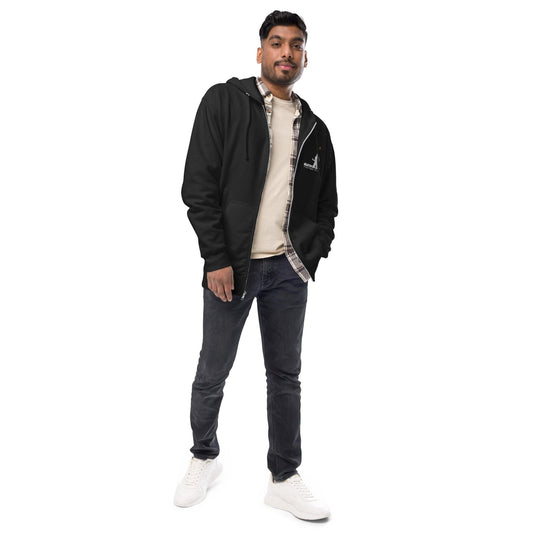 Soccer - Unisex fleece zip up hoodie - SCDBrand Company