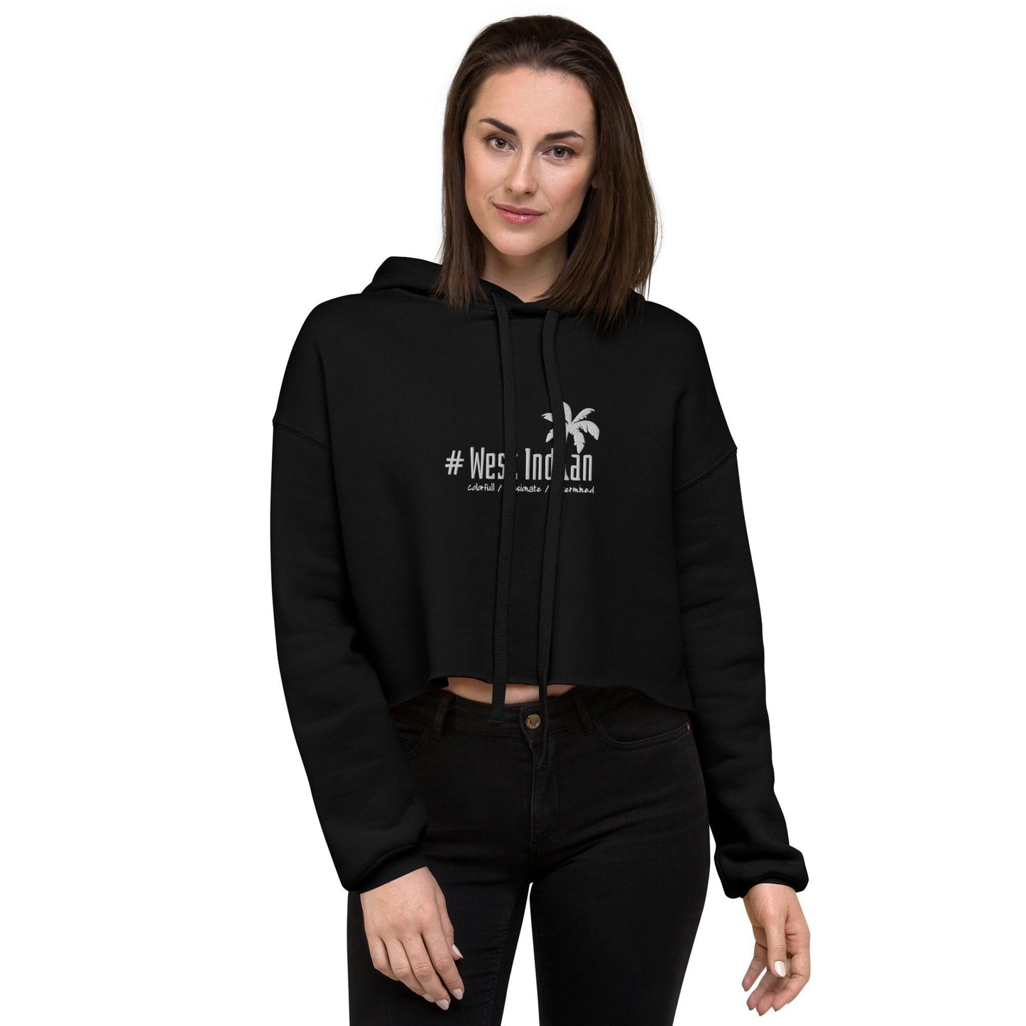 #West Indian - Crop Hoodie - SCDBrand Company