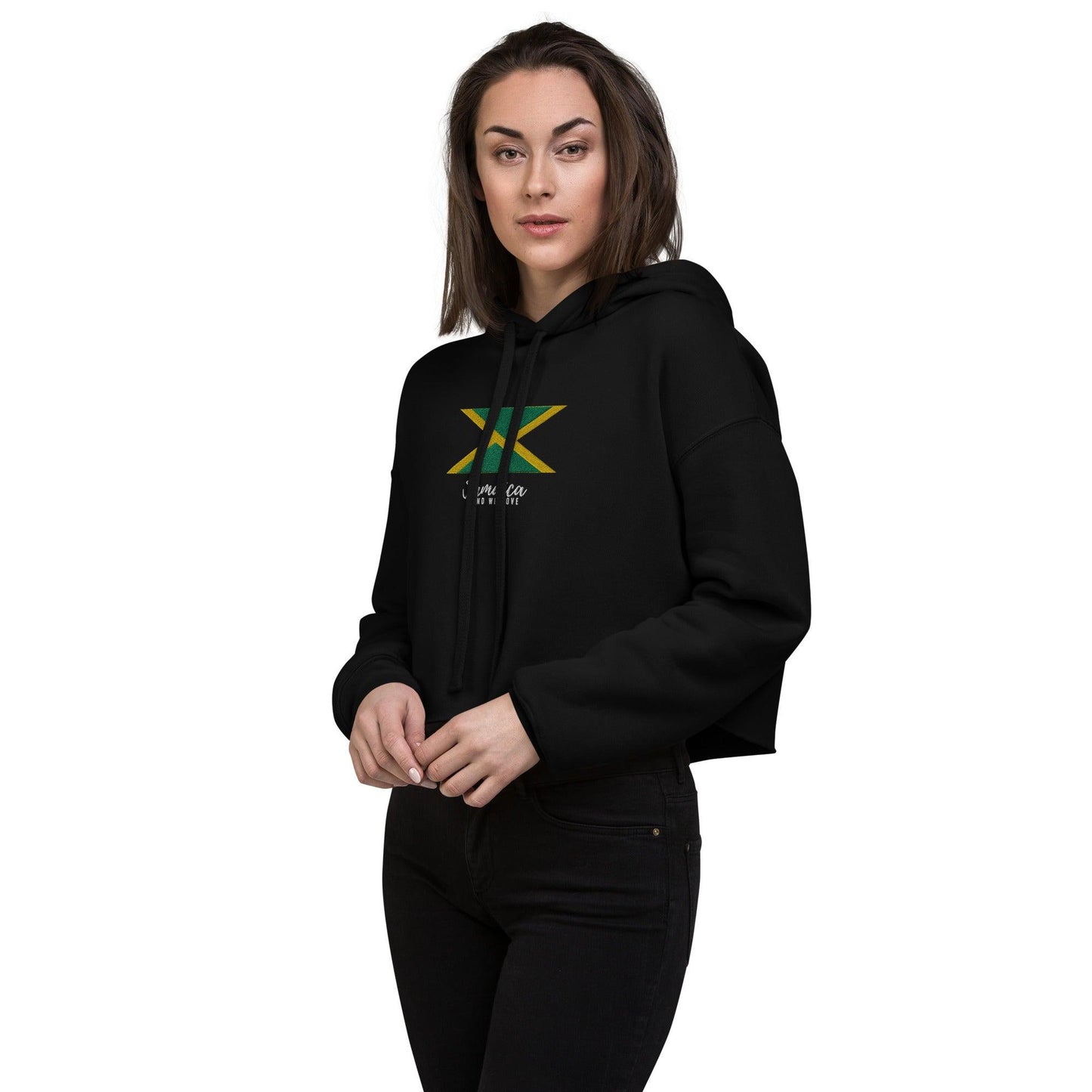Jamaica - Crop Hoodie - SCDBrand Company