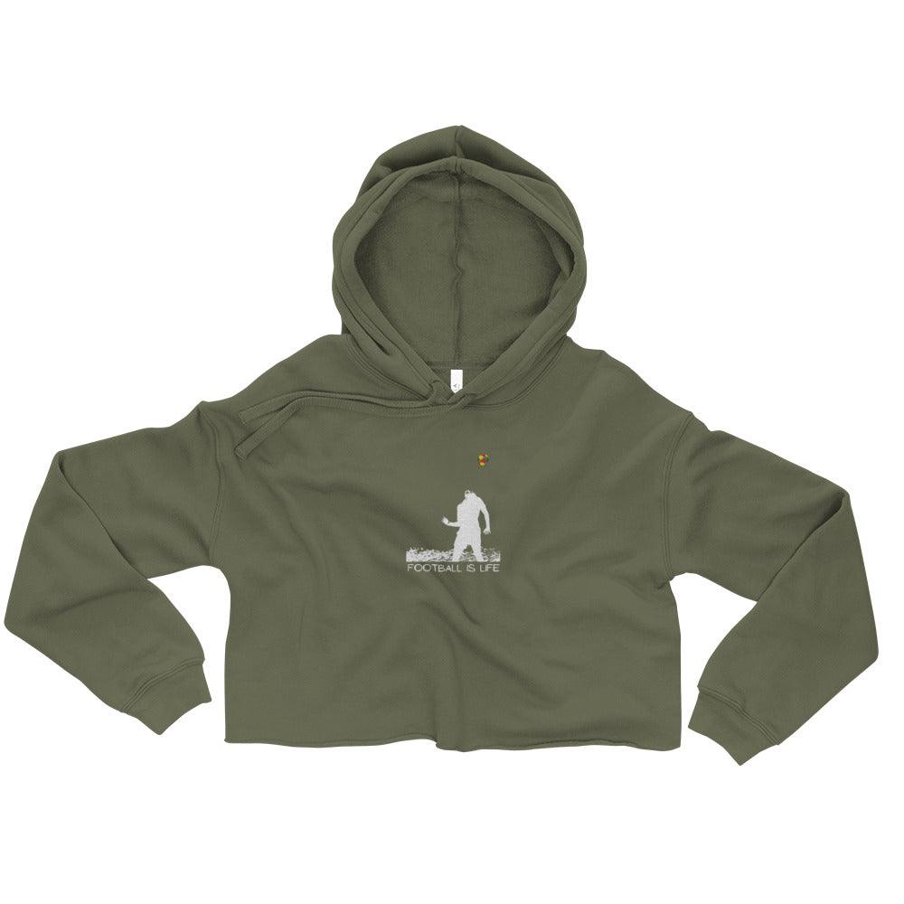 Soccer - Crop Hoodie - SCDBrand Company