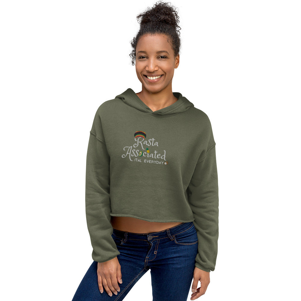 Rasta - Crop Hoodie - SCDBrand Company