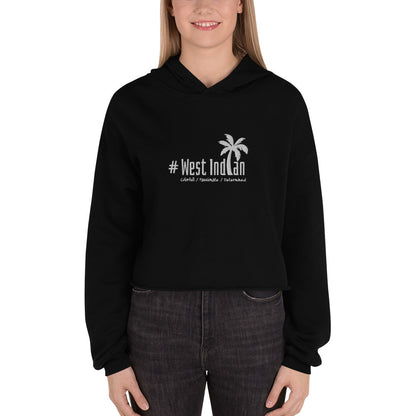 #West Indian - Crop Hoodie