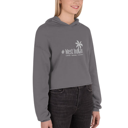 #West Indian - Crop Hoodie